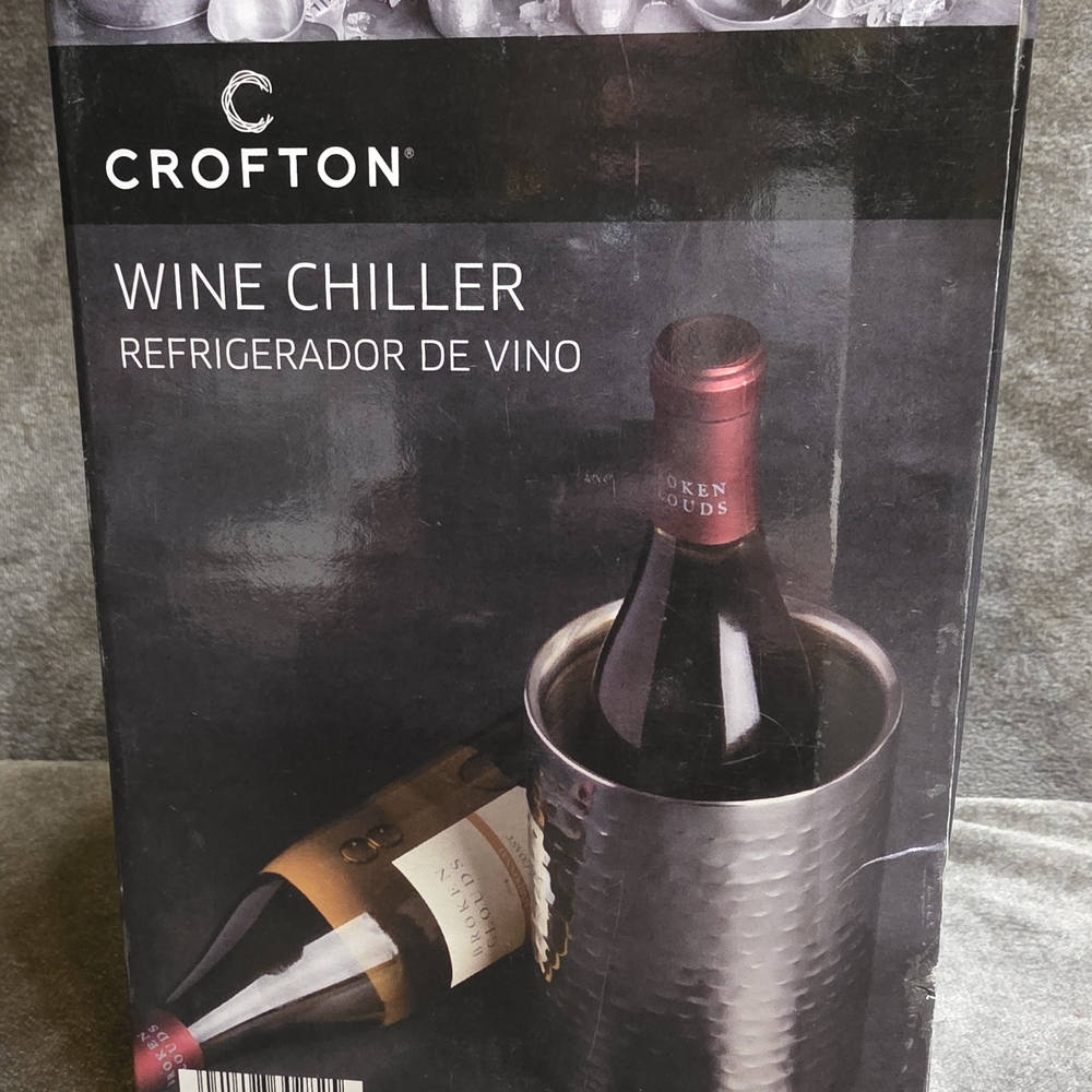 Crofton Silver Wine Champagne Chiller Cooler